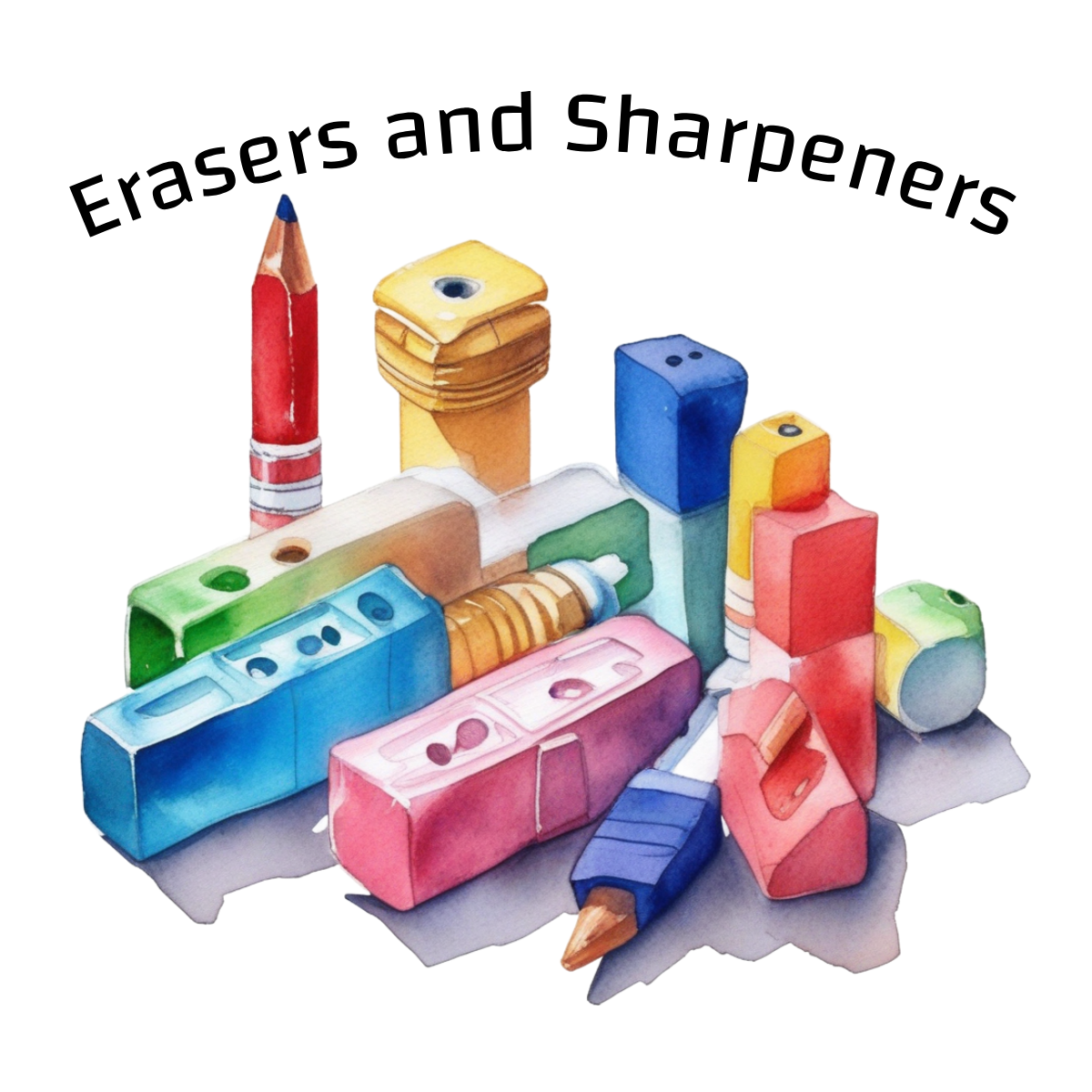 Erasers & Sharpeners