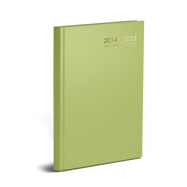 A5 Page a Day Academic Diary 2024-25 - 4 Colours
