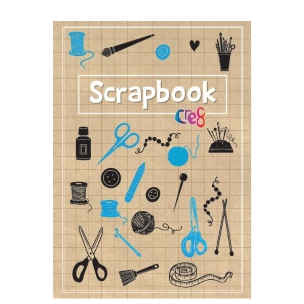 A4 Scrapbook - 2 Cover designs to choose from