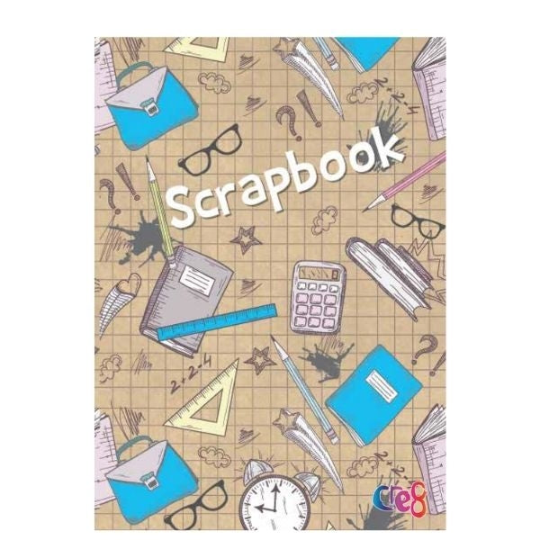 A4 Scrapbook - 2 Cover designs to choose from