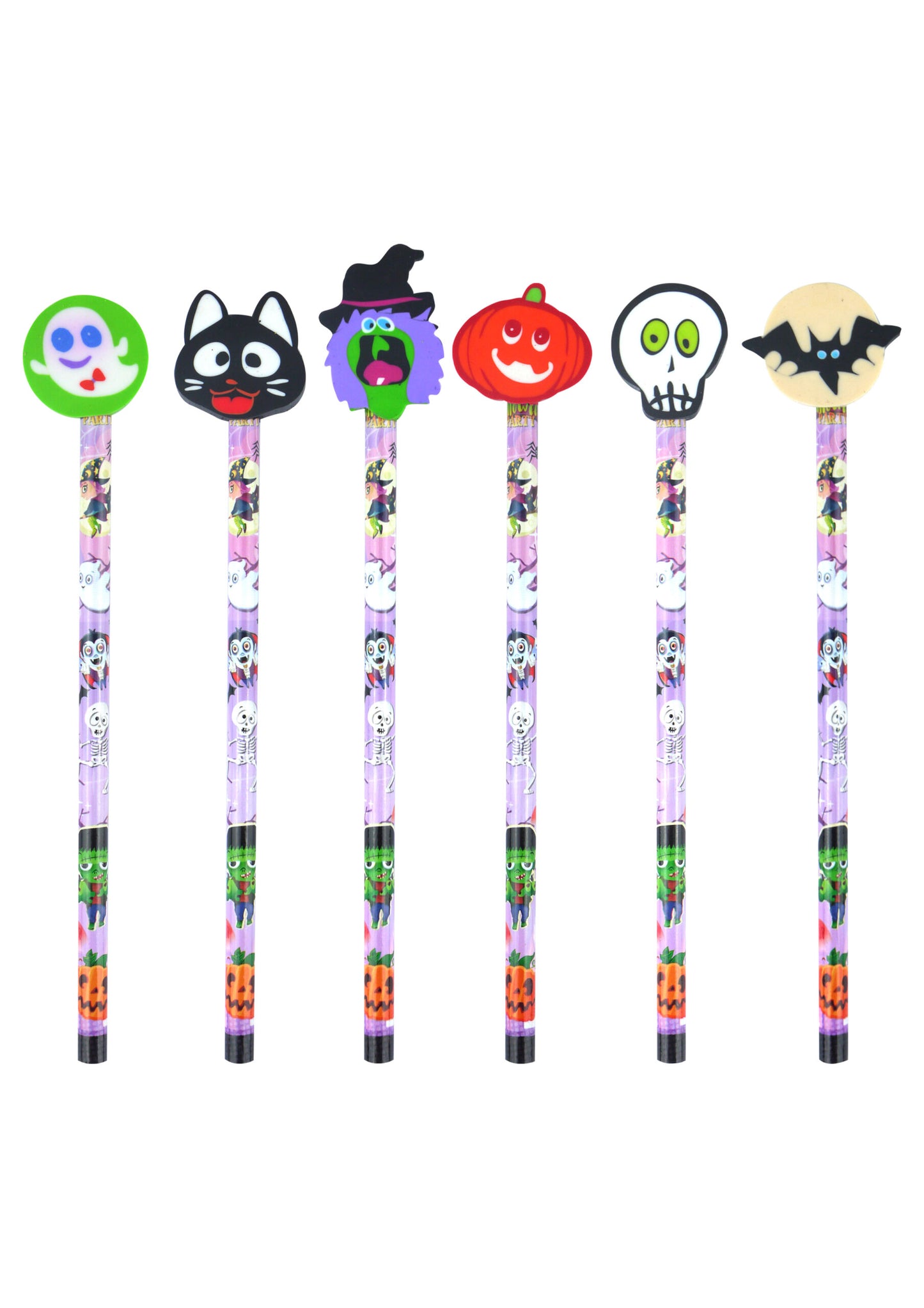 Halloween Bundle - Themed Sweets, Pencils and 2 Mini Colouring Packs