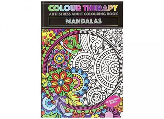 Mandalas Colouring Book - Colour Therapy - 48 pages - Anti Stress Advanced Colouring