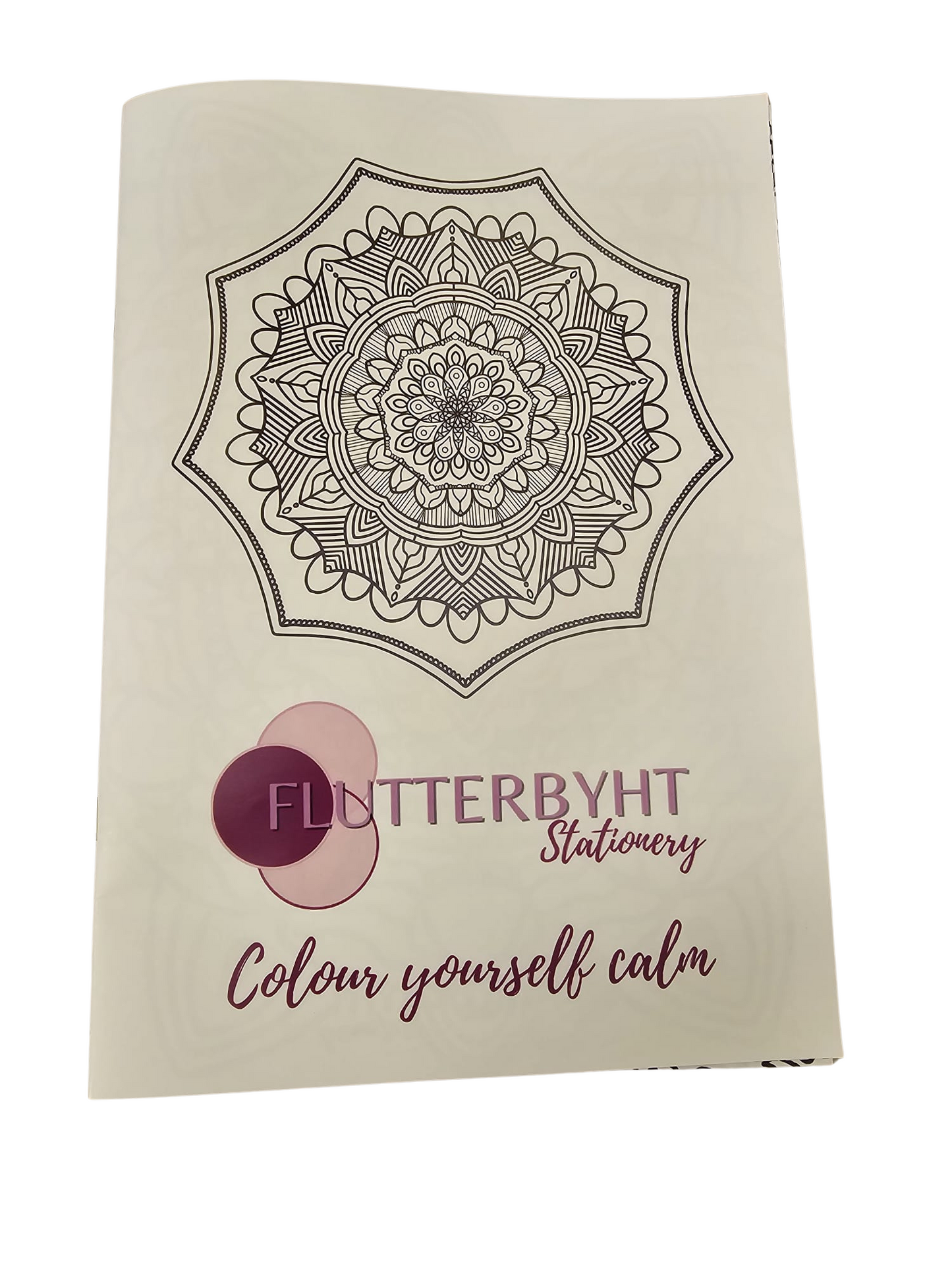 Flutterbyht A4 Colouring Book - 30 Colouring Pages - Mandalas and Patterns