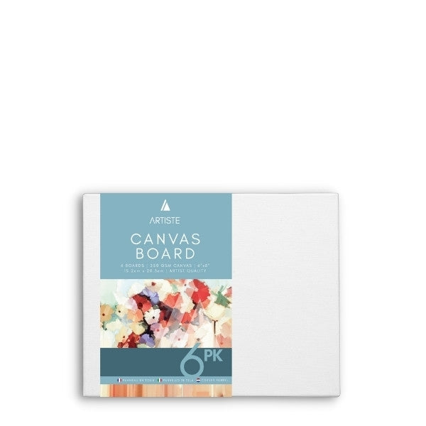 Canvas Boards - packs - 3 sizes available