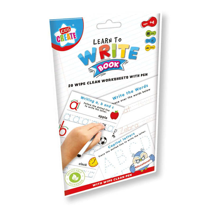 A5 Wipe clean work sets - with pen - learn to Spell, Write, maths and Times Tables packs of 20 sheets with pen included